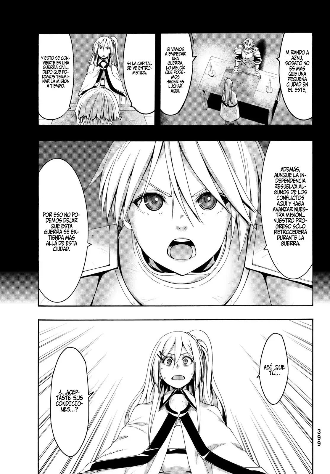 100-man no Inochi no Ue ni Ore wa Tatte Iru Capitulo 78 página 36