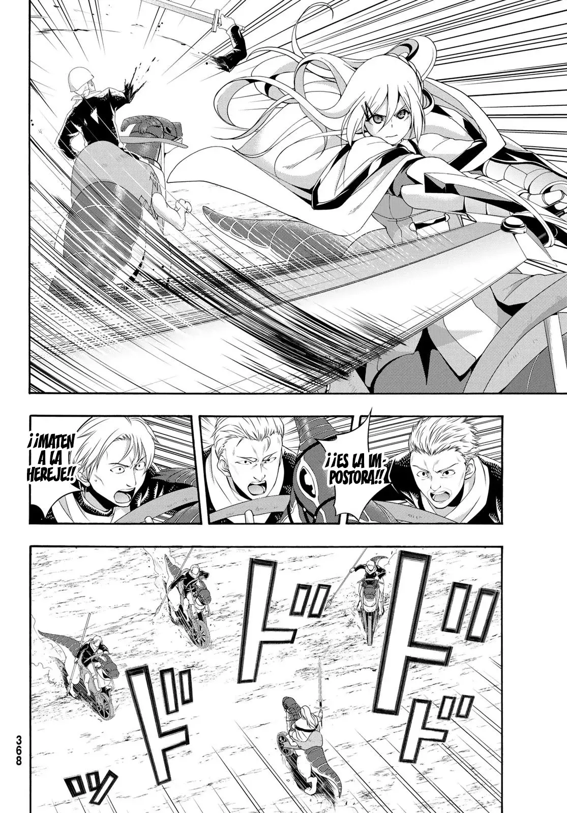 100-man no Inochi no Ue ni Ore wa Tatte Iru Capitulo 78 página 6