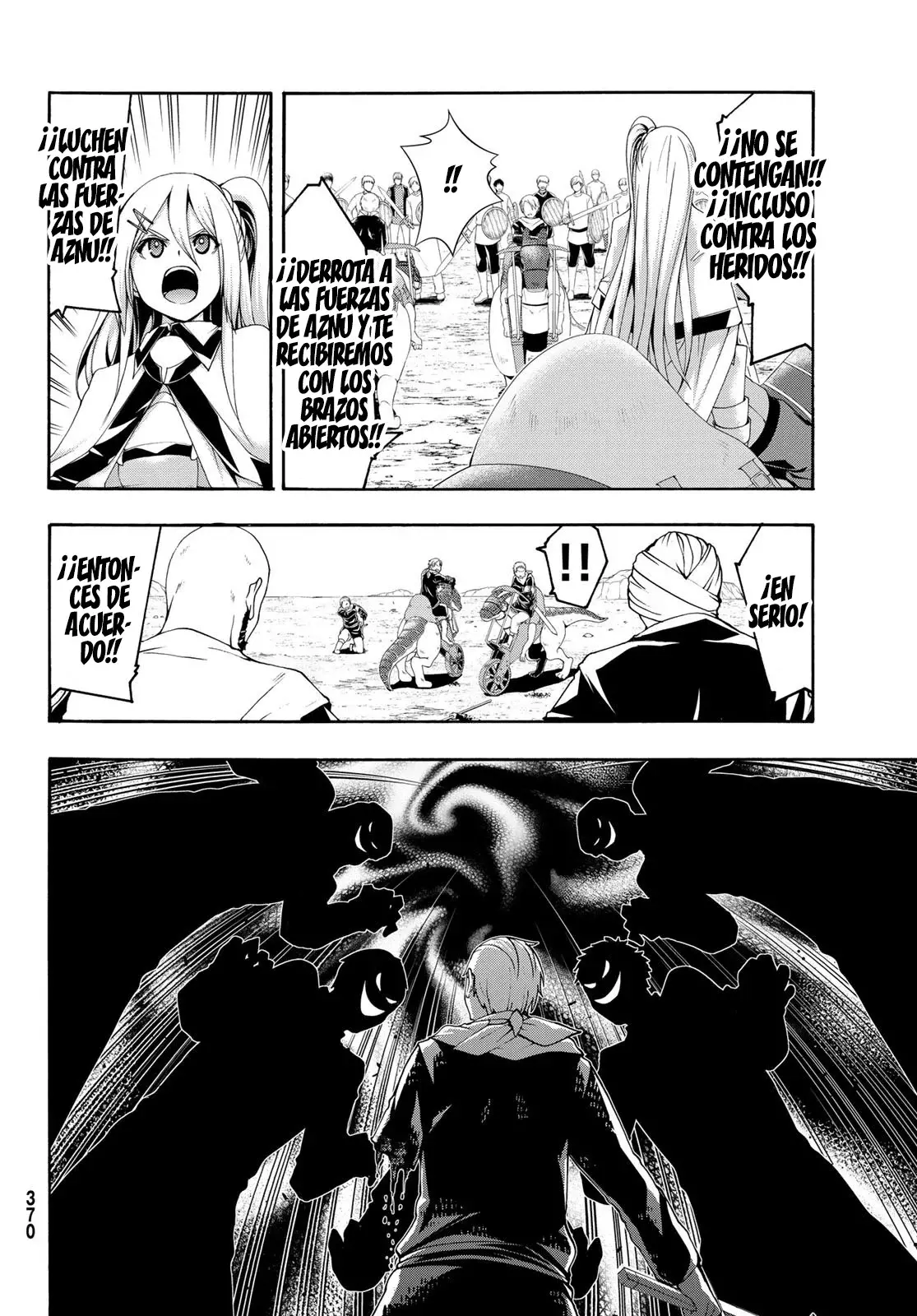 100-man no Inochi no Ue ni Ore wa Tatte Iru Capitulo 78 página 8
