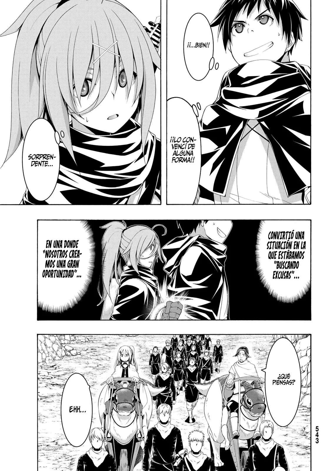 100-man no Inochi no Ue ni Ore wa Tatte Iru Capitulo 79 página 16