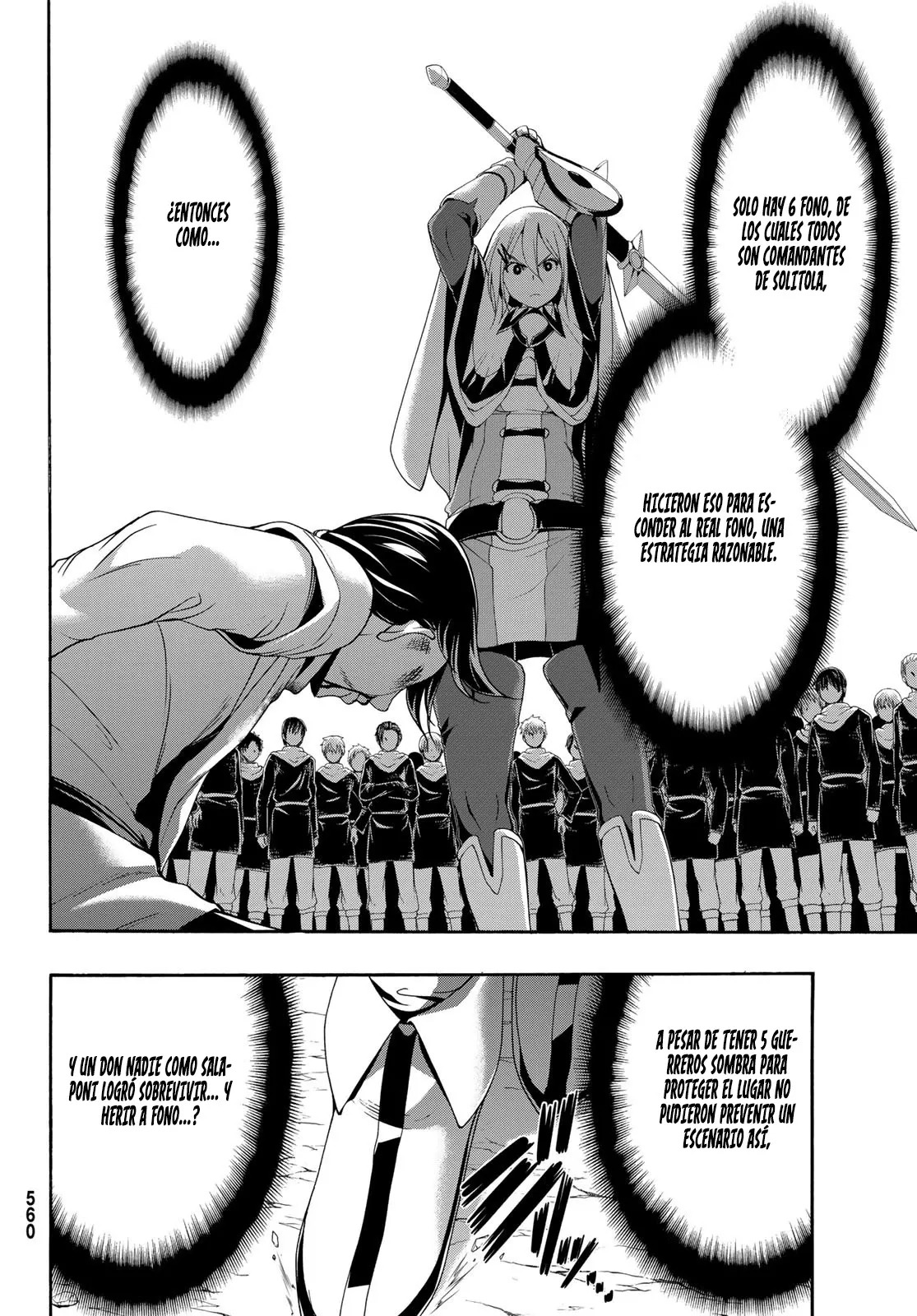 100-man no Inochi no Ue ni Ore wa Tatte Iru Capitulo 79 página 33