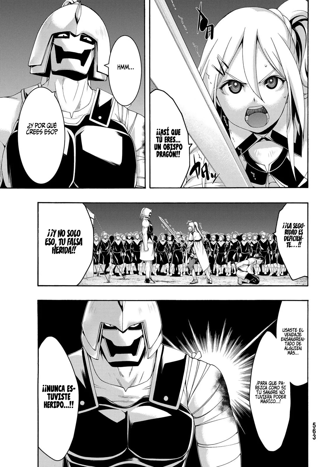 100-man no Inochi no Ue ni Ore wa Tatte Iru Capitulo 79 página 36