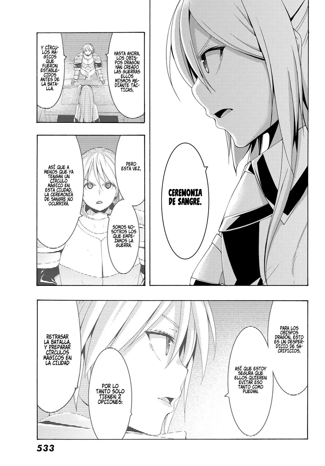 100-man no Inochi no Ue ni Ore wa Tatte Iru Capitulo 79 página 6