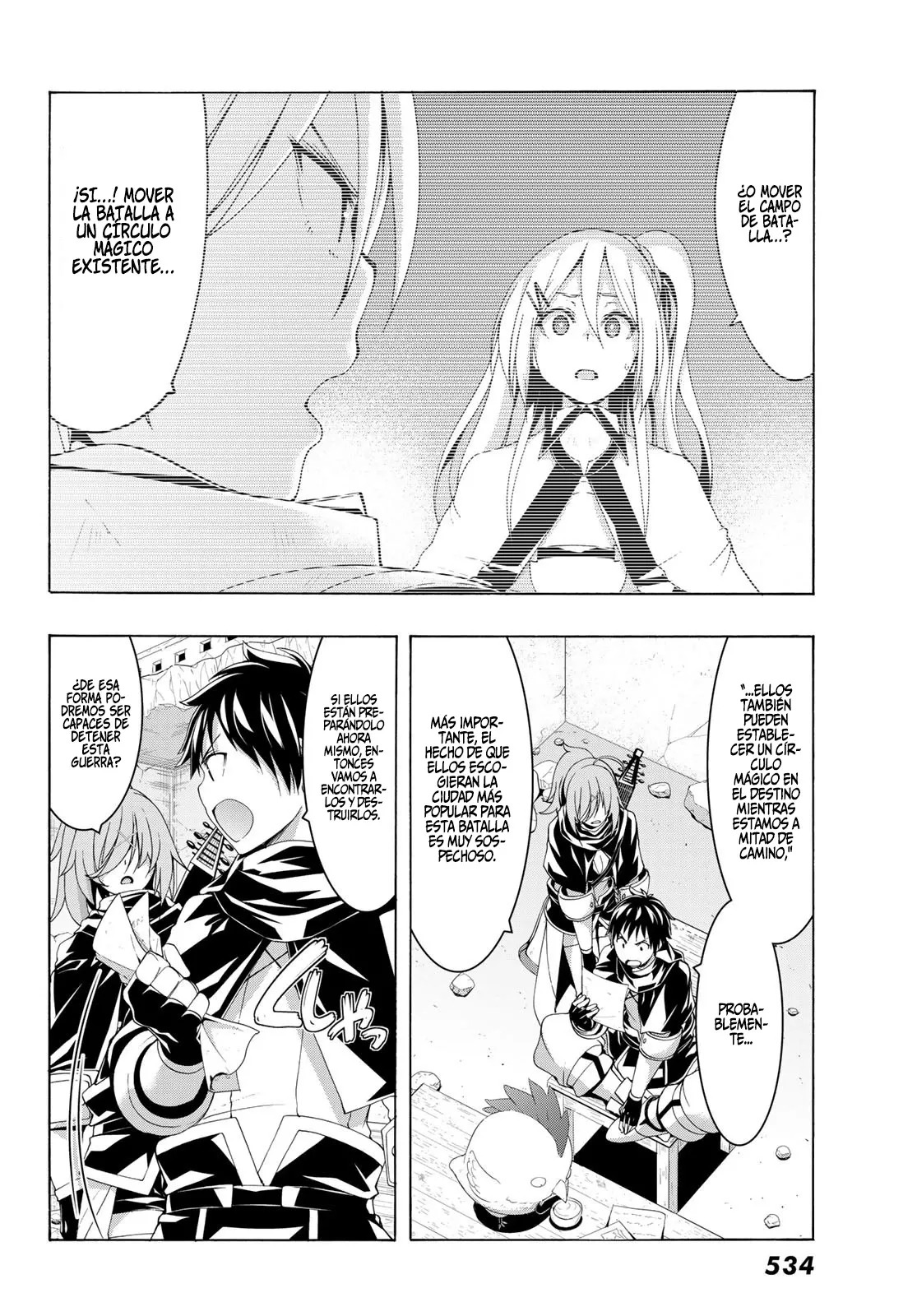 100-man no Inochi no Ue ni Ore wa Tatte Iru Capitulo 79 página 7