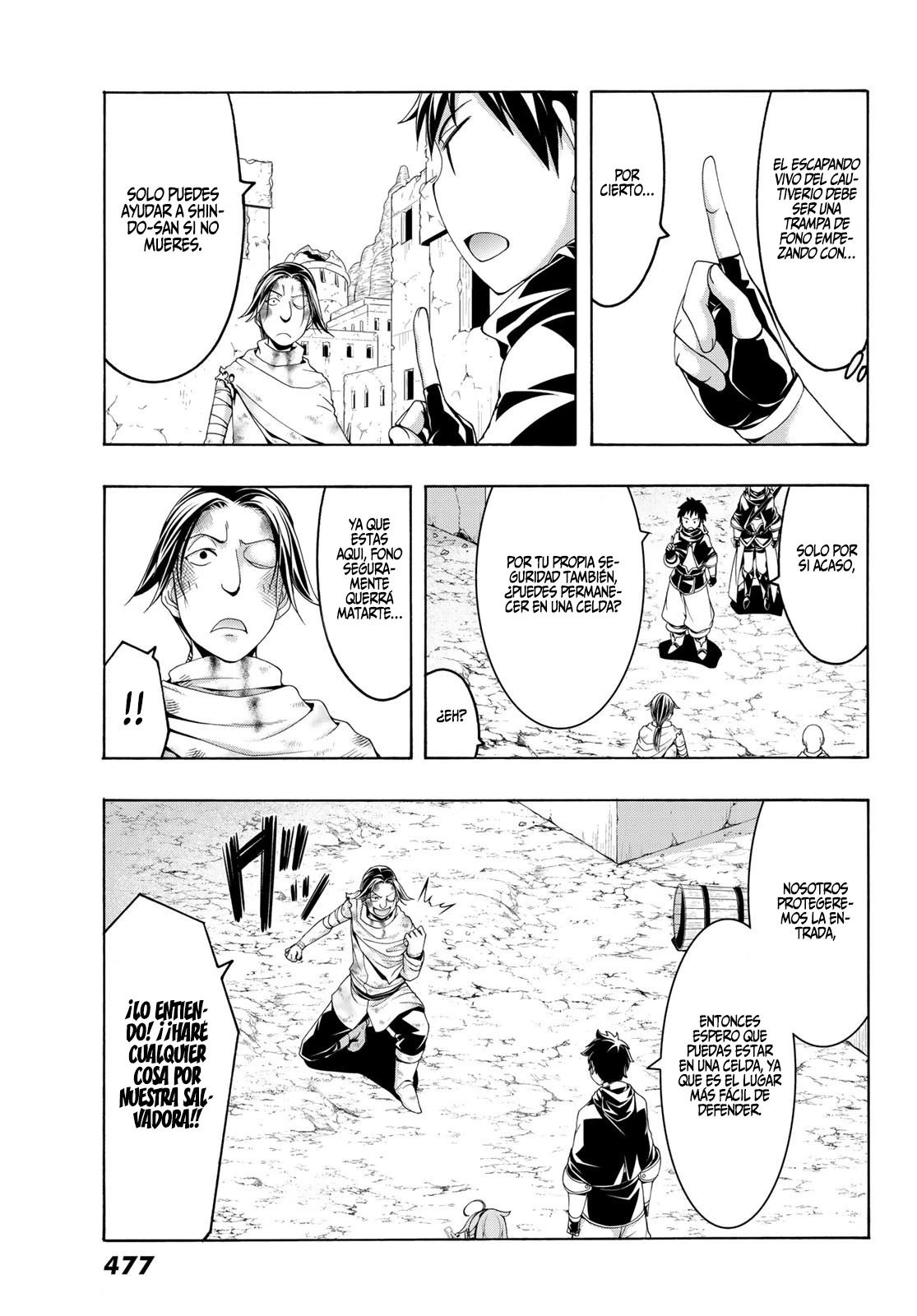 100-man no Inochi no Ue ni Ore wa Tatte Iru Capitulo 80 página 12