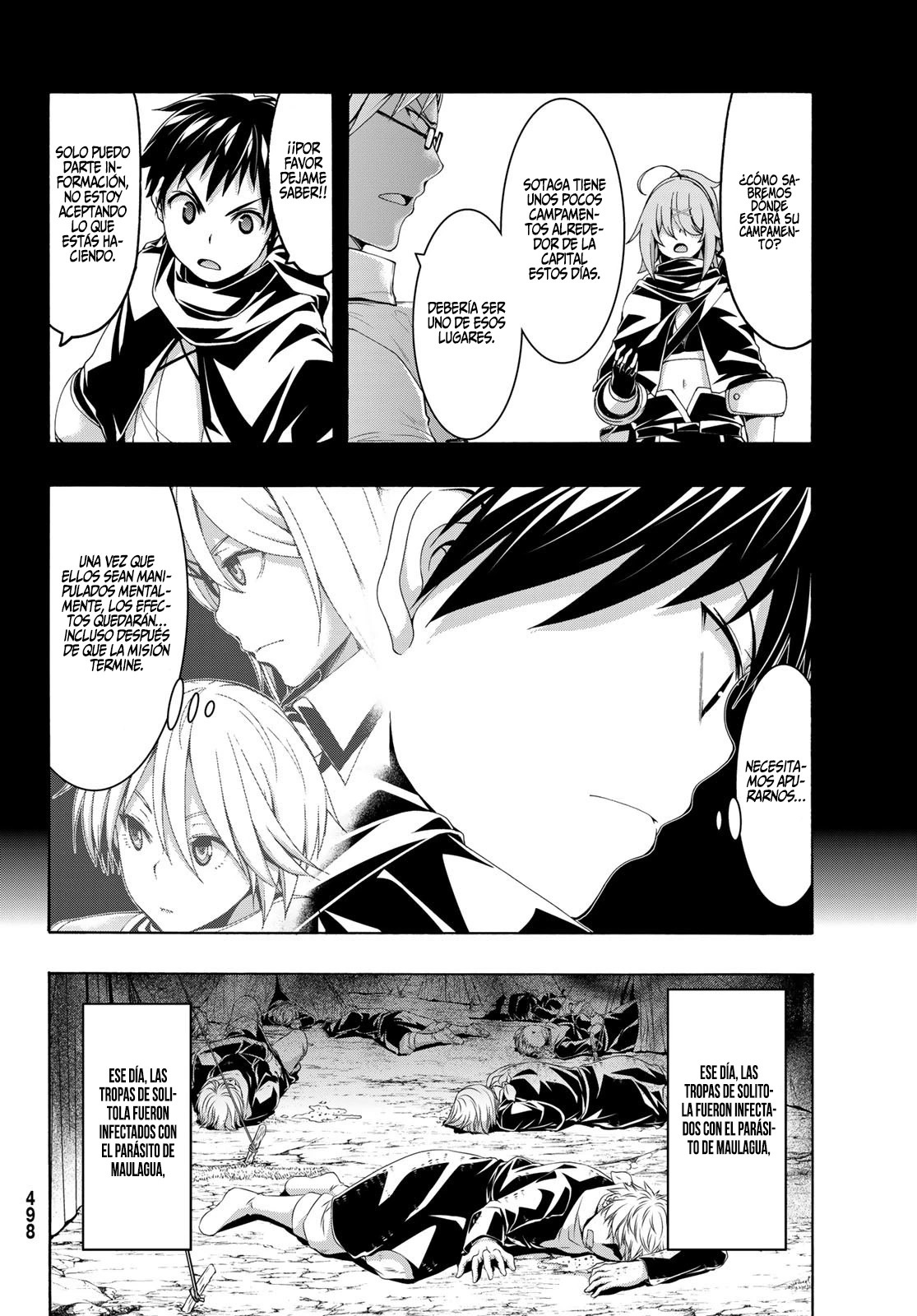 100-man no Inochi no Ue ni Ore wa Tatte Iru Capitulo 80 página 33