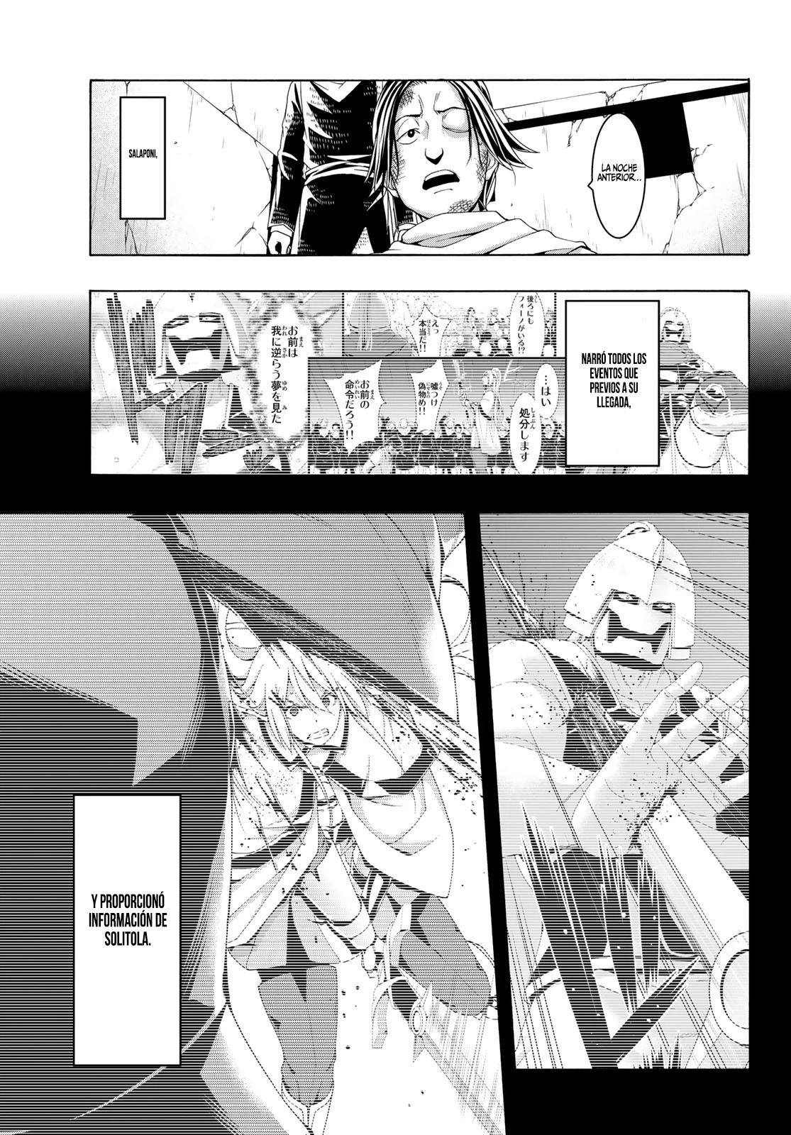 100-man no Inochi no Ue ni Ore wa Tatte Iru Capitulo 80 página 6