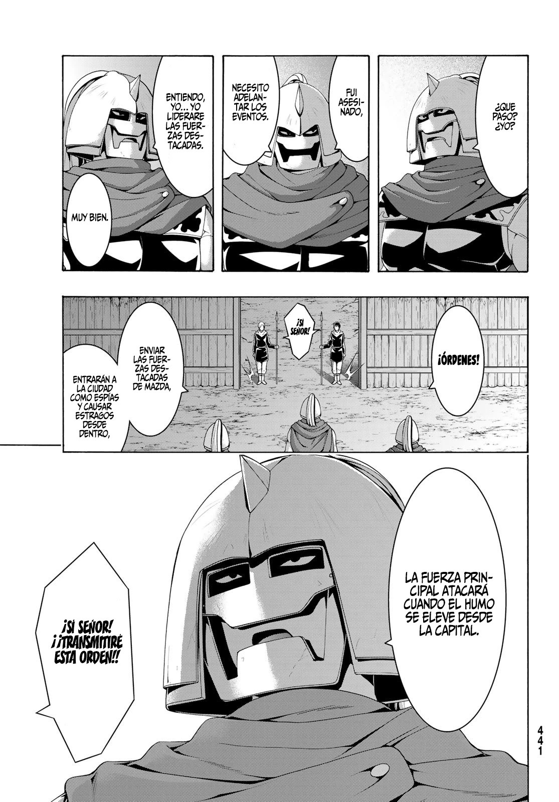 100-man no Inochi no Ue ni Ore wa Tatte Iru Capitulo 81 página 12
