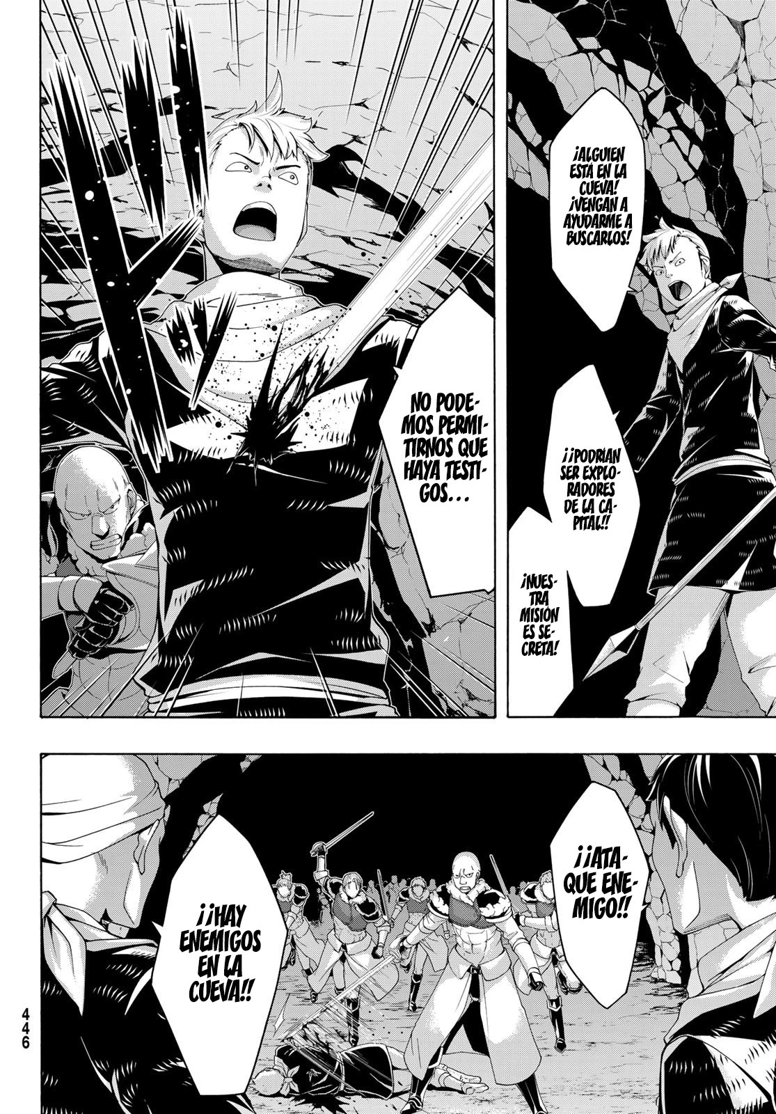 100-man no Inochi no Ue ni Ore wa Tatte Iru Capitulo 81 página 17