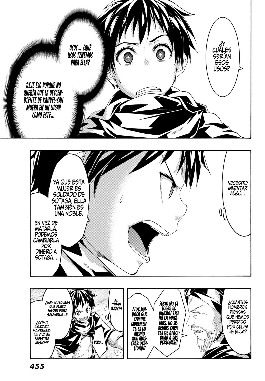100-man no Inochi no Ue ni Ore wa Tatte Iru Capitulo 81 página 26