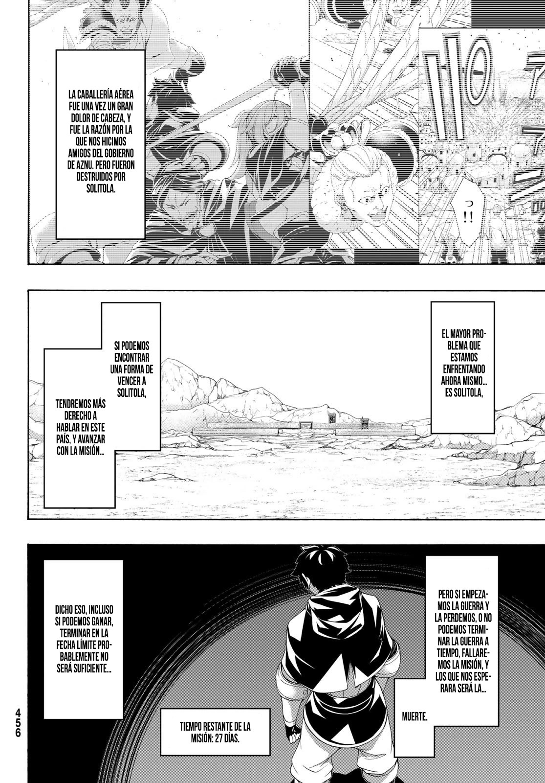 100-man no Inochi no Ue ni Ore wa Tatte Iru Capitulo 81 página 27