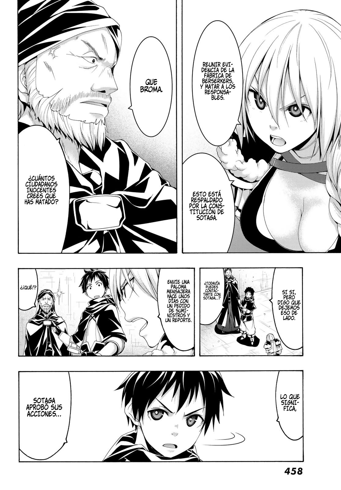 100-man no Inochi no Ue ni Ore wa Tatte Iru Capitulo 81 página 29