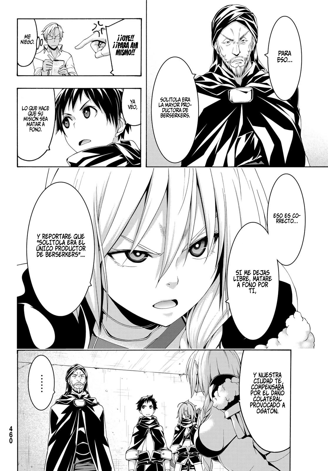 100-man no Inochi no Ue ni Ore wa Tatte Iru Capitulo 81 página 31