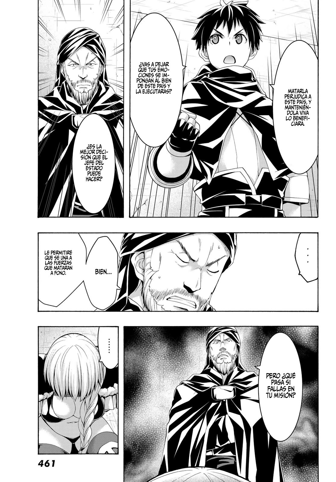 100-man no Inochi no Ue ni Ore wa Tatte Iru Capitulo 81 página 32
