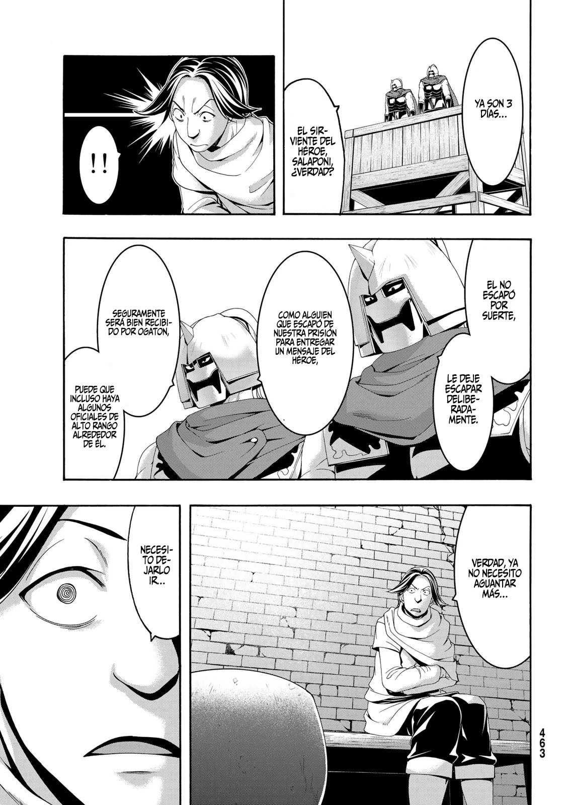 100-man no Inochi no Ue ni Ore wa Tatte Iru Capitulo 81 página 34