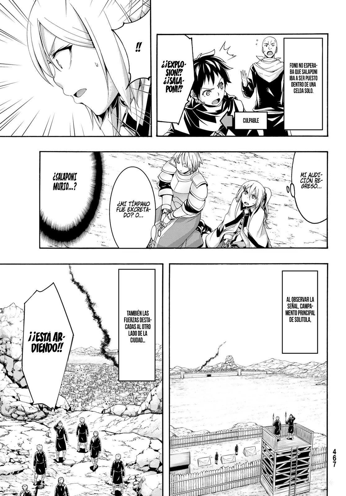 100-man no Inochi no Ue ni Ore wa Tatte Iru Capitulo 81 página 38