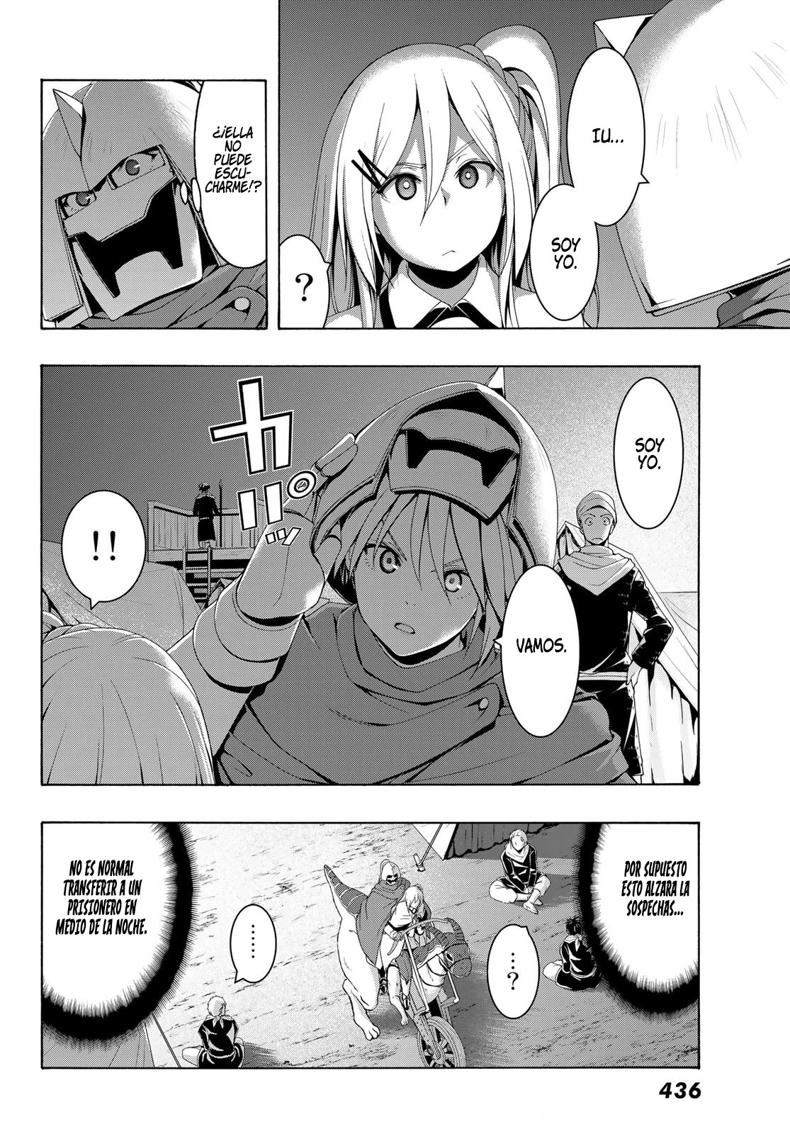100-man no Inochi no Ue ni Ore wa Tatte Iru Capitulo 81 página 7