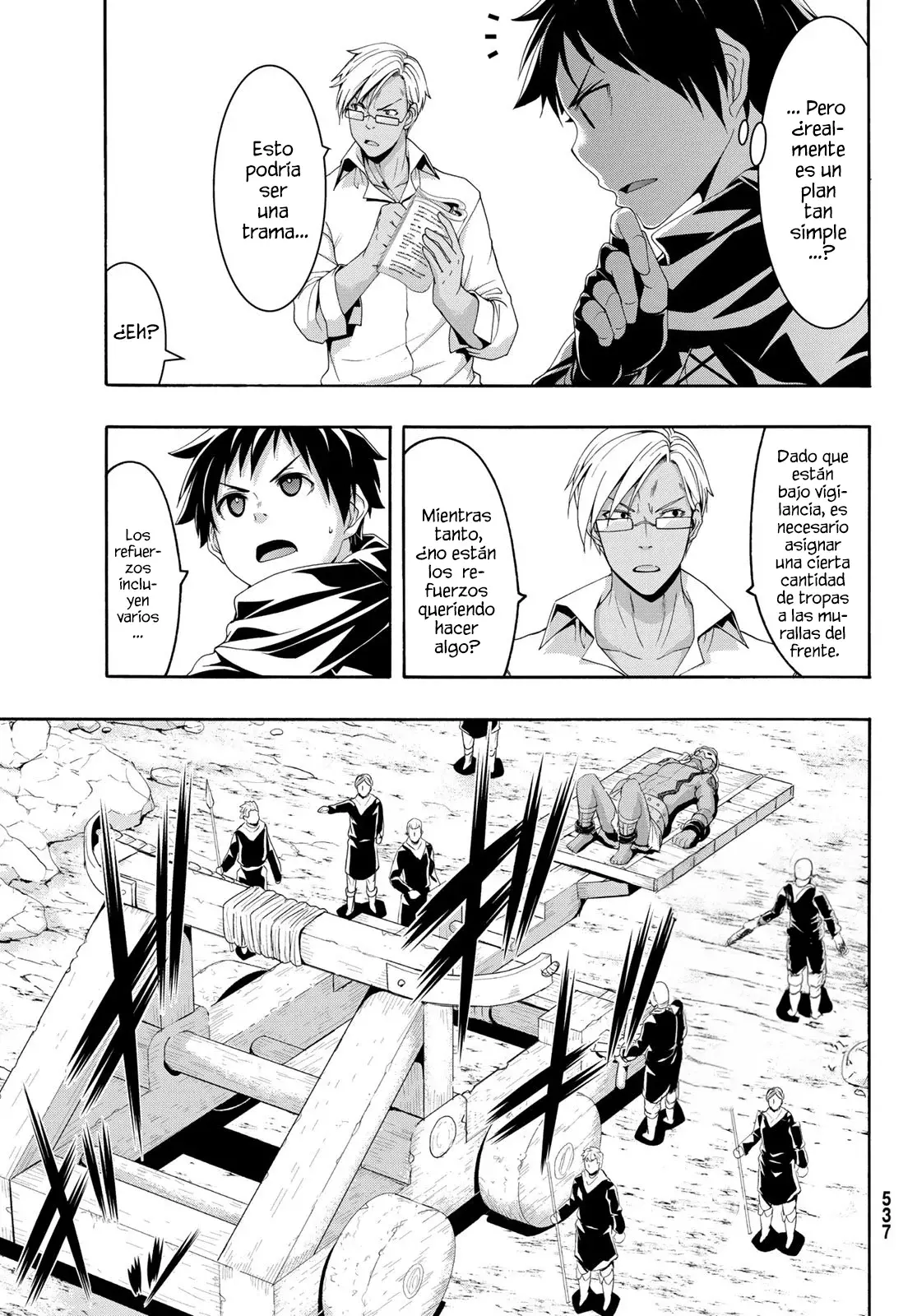 100-man no Inochi no Ue ni Ore wa Tatte Iru Capitulo 82 página 10