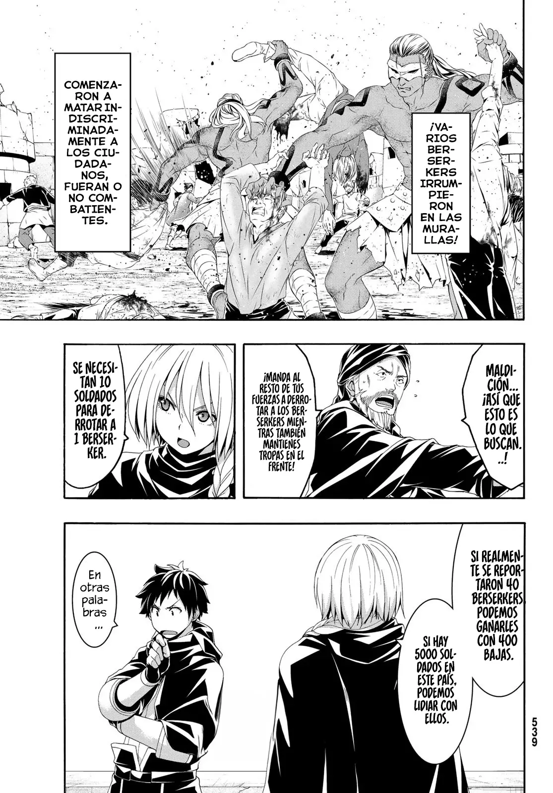 100-man no Inochi no Ue ni Ore wa Tatte Iru Capitulo 82 página 12