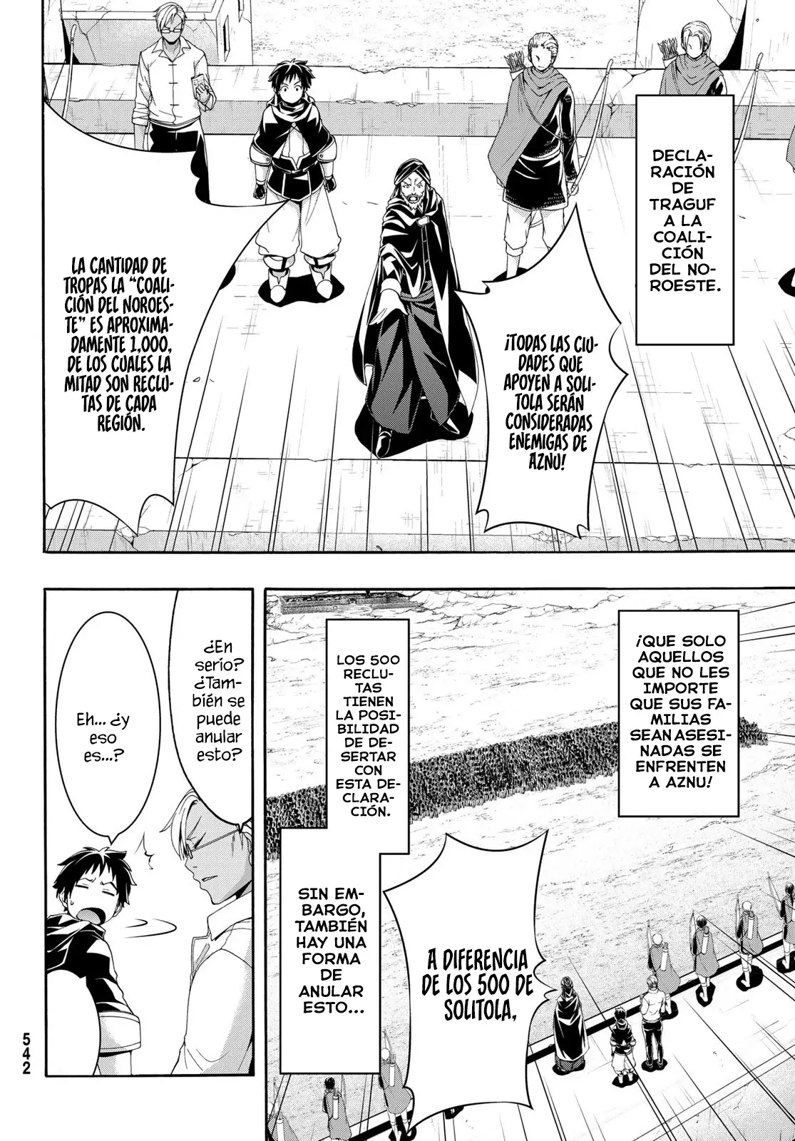 100-man no Inochi no Ue ni Ore wa Tatte Iru Capitulo 82 página 15