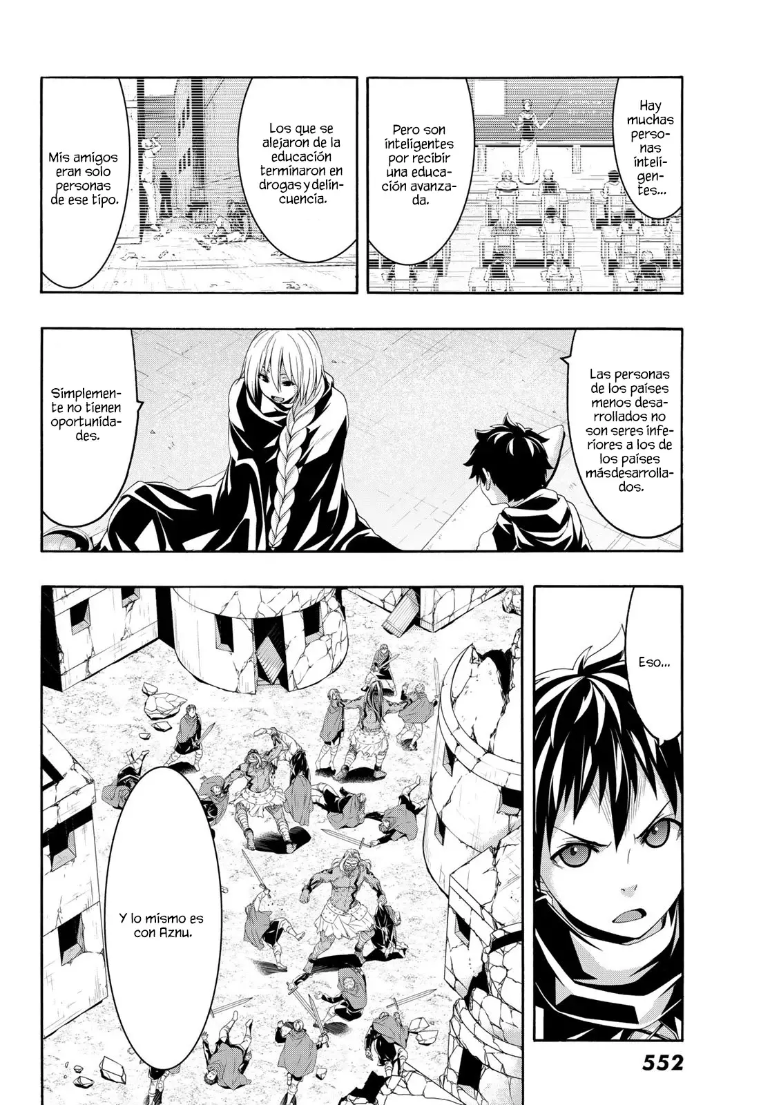 100-man no Inochi no Ue ni Ore wa Tatte Iru Capitulo 82 página 25