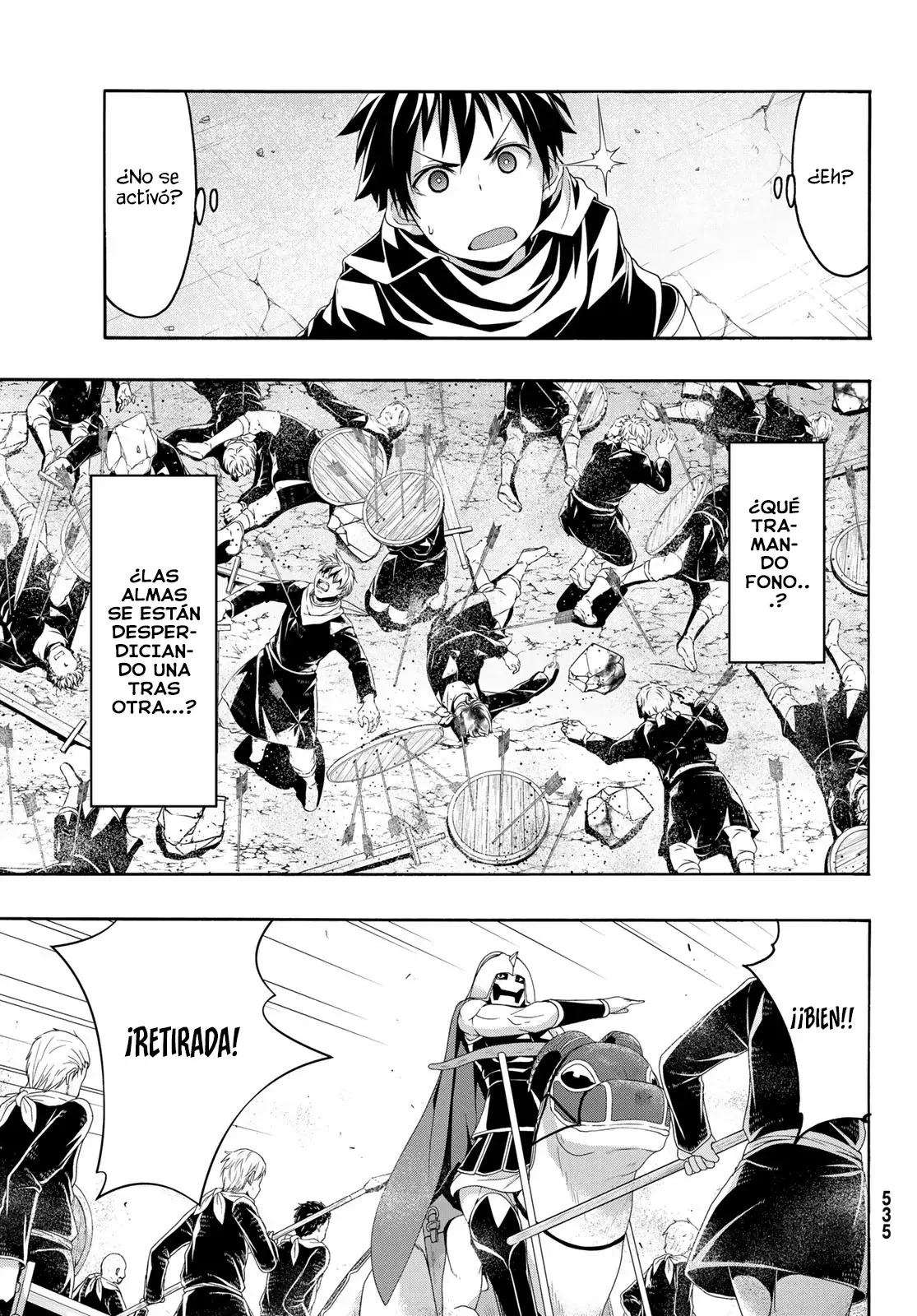 100-man no Inochi no Ue ni Ore wa Tatte Iru Capitulo 82 página 8