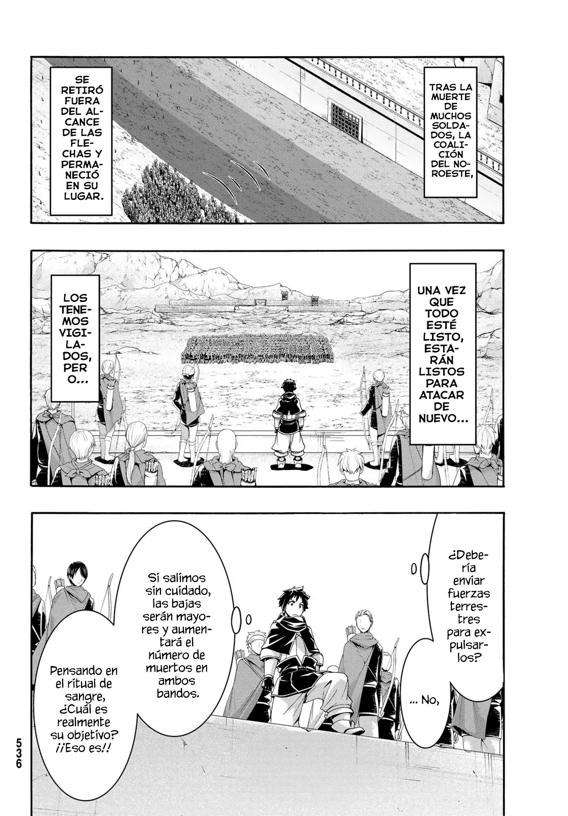 100-man no Inochi no Ue ni Ore wa Tatte Iru Capitulo 82 página 9