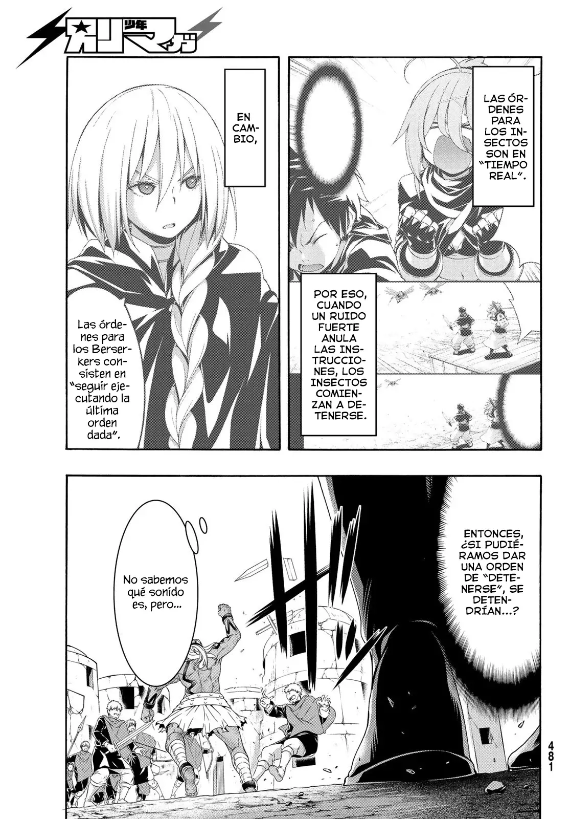100-man no Inochi no Ue ni Ore wa Tatte Iru Capitulo 83 página 18