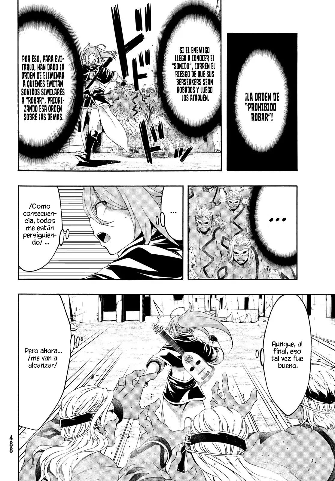 100-man no Inochi no Ue ni Ore wa Tatte Iru Capitulo 83 página 25