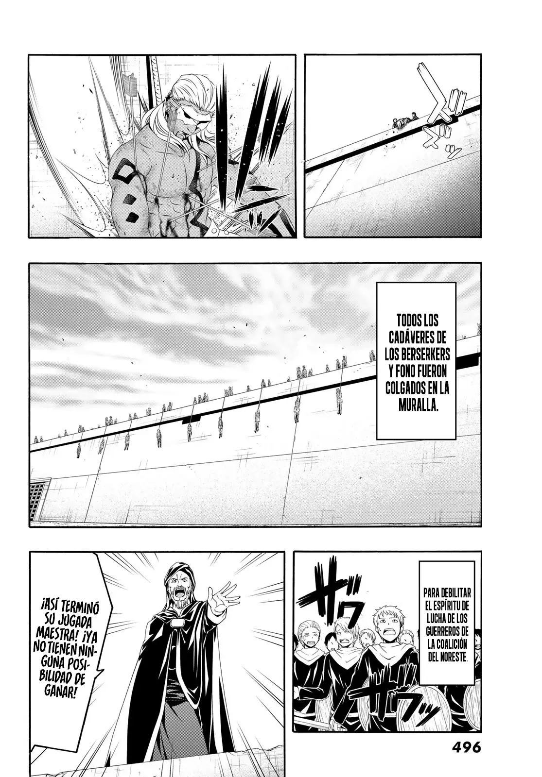 100-man no Inochi no Ue ni Ore wa Tatte Iru Capitulo 83 página 33