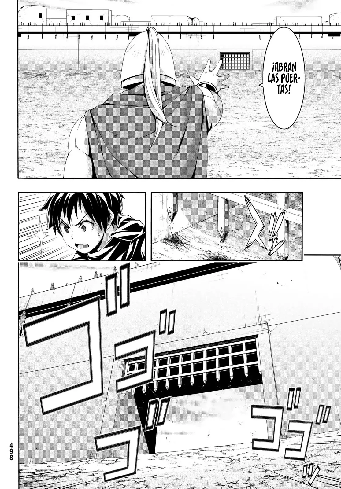 100-man no Inochi no Ue ni Ore wa Tatte Iru Capitulo 83 página 35