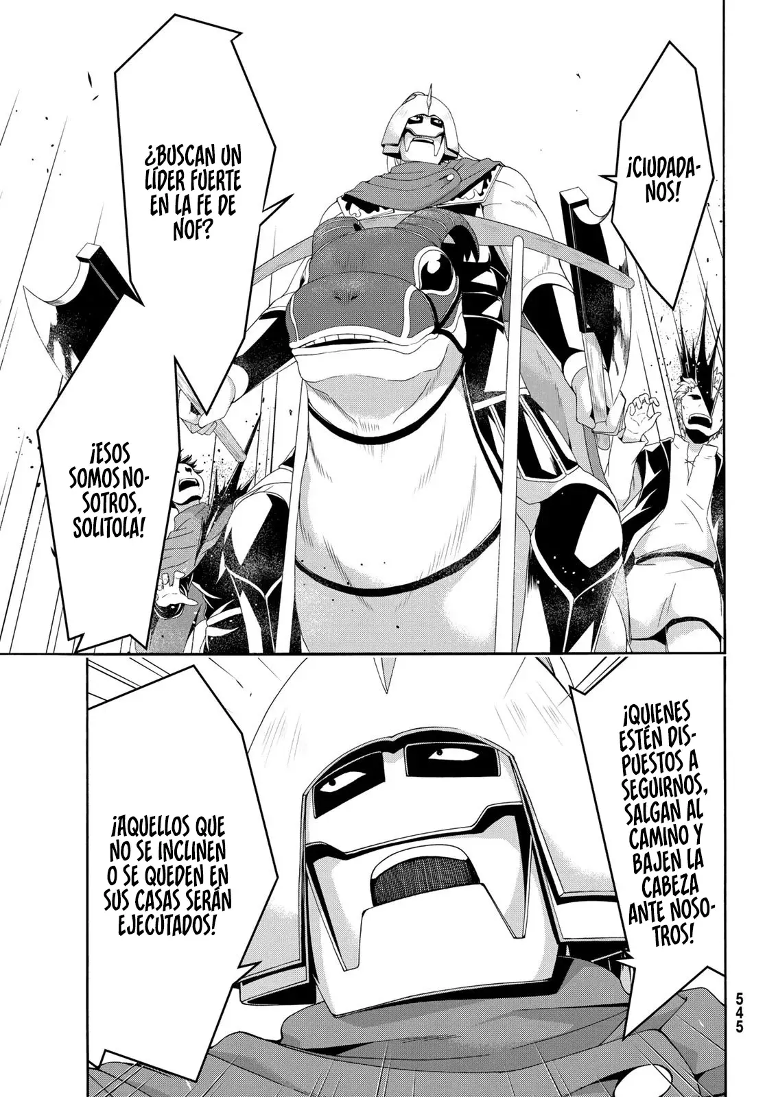 100-man no Inochi no Ue ni Ore wa Tatte Iru Capitulo 84 página 22