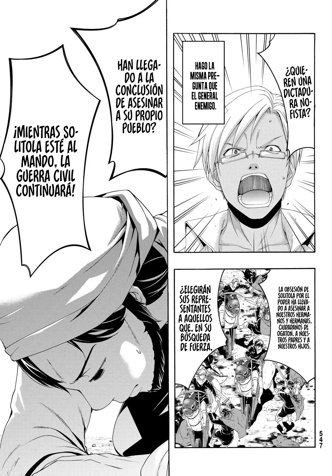 100-man no Inochi no Ue ni Ore wa Tatte Iru Capitulo 84 página 24