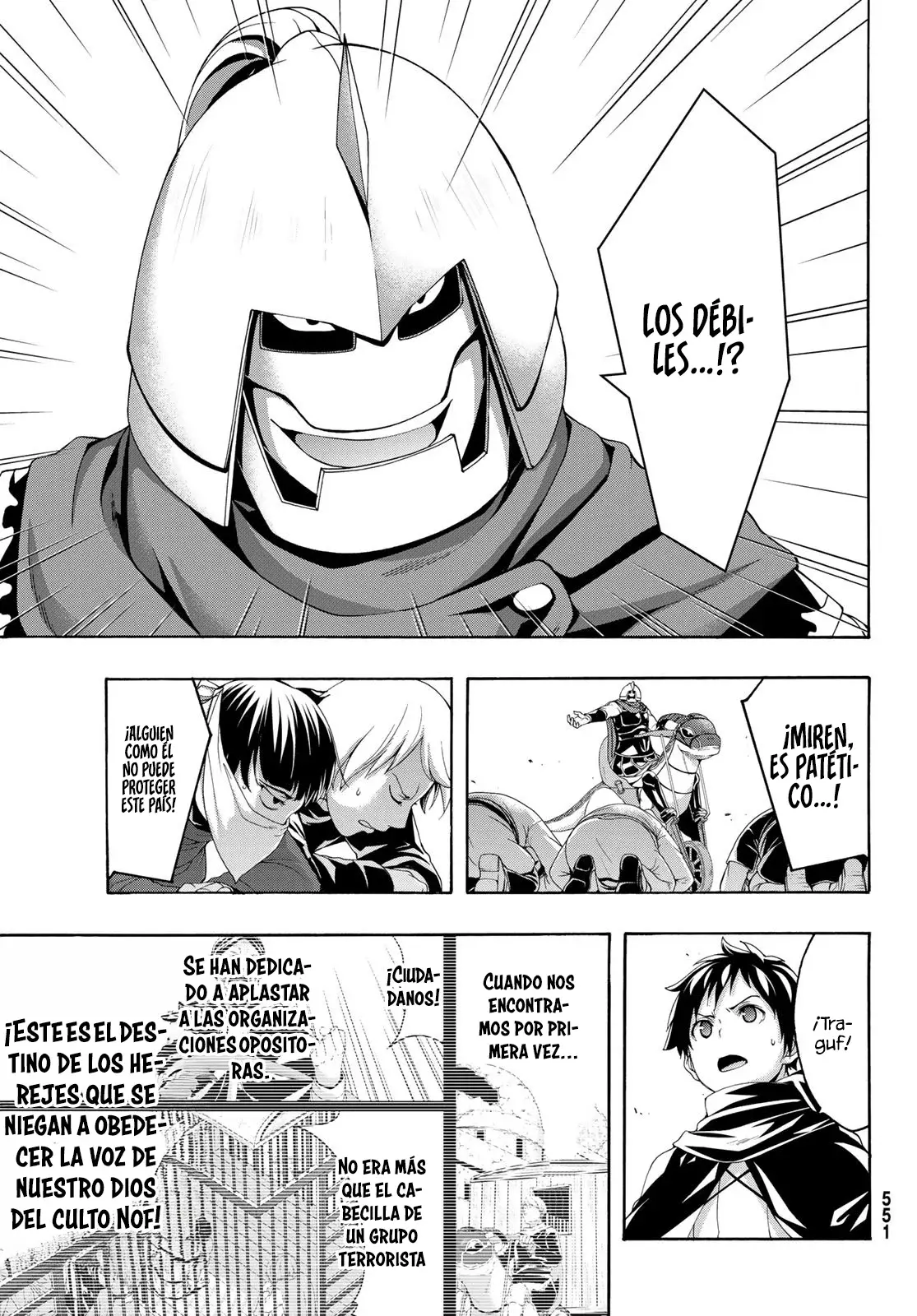 100-man no Inochi no Ue ni Ore wa Tatte Iru Capitulo 84 página 28