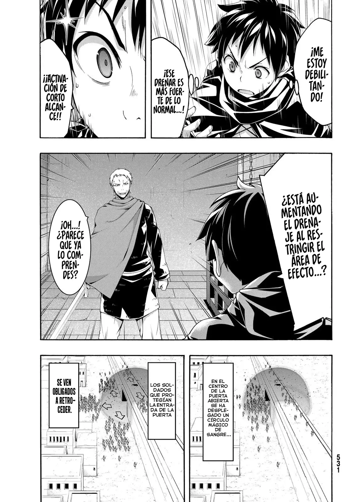 100-man no Inochi no Ue ni Ore wa Tatte Iru Capitulo 84 página 8