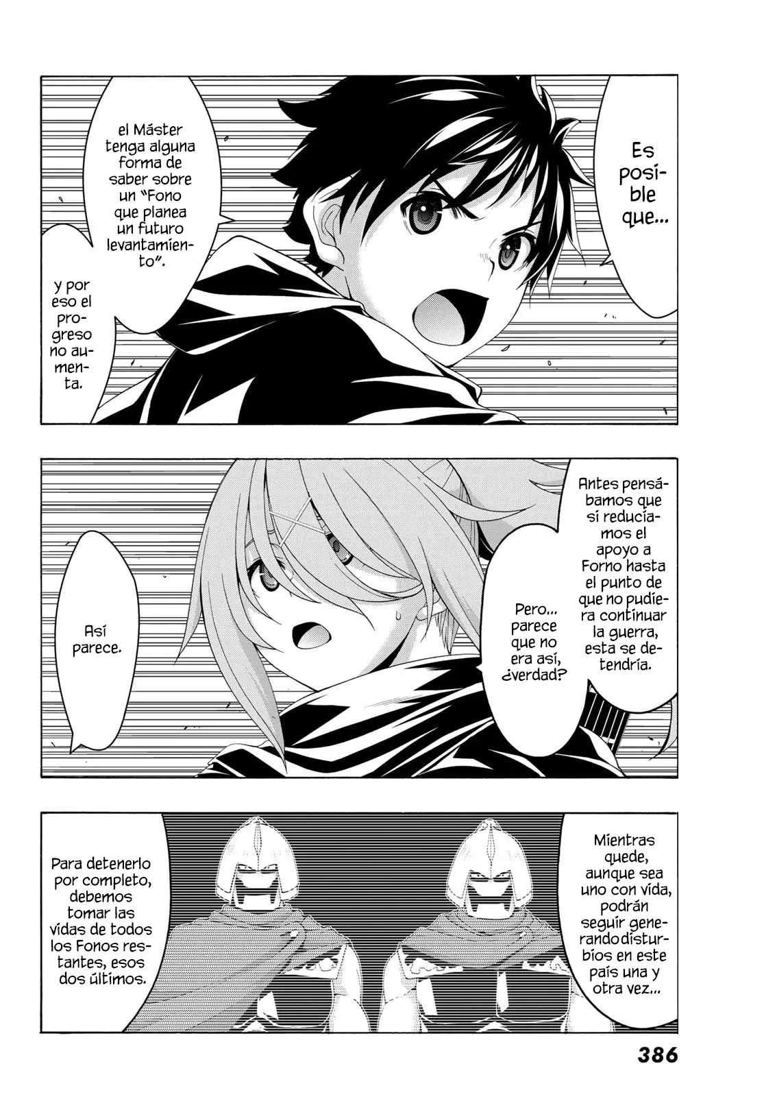 100-man no Inochi no Ue ni Ore wa Tatte Iru Capitulo 85 página 11