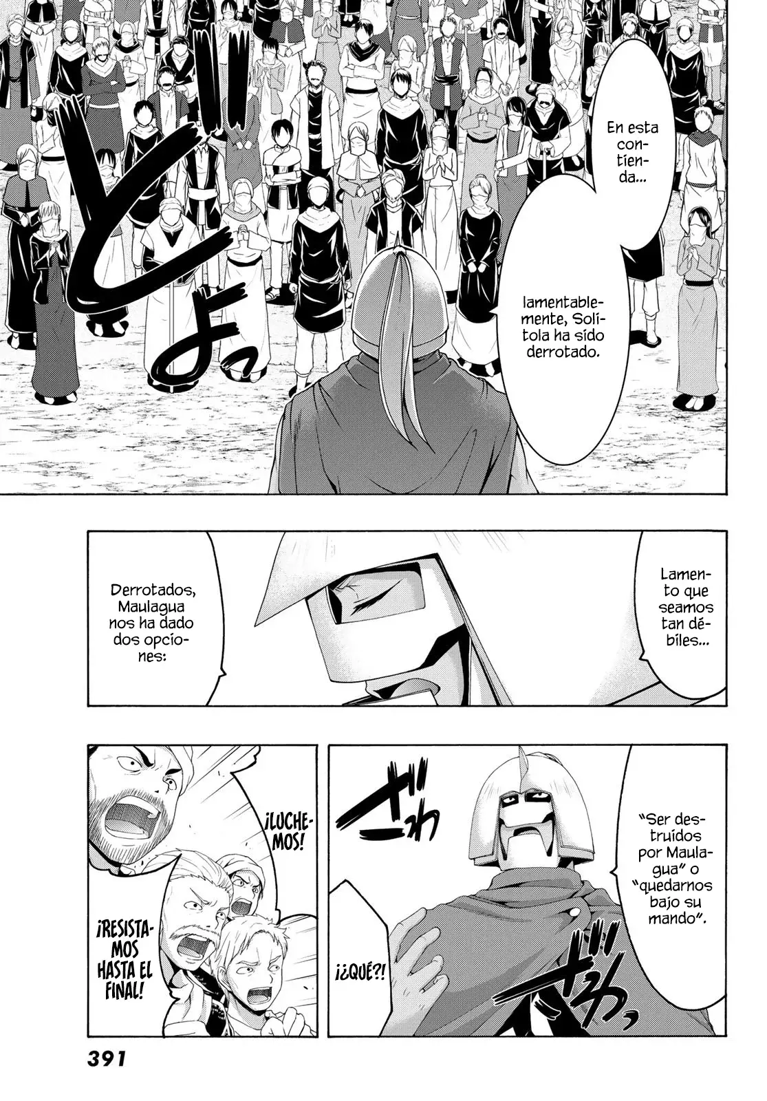 100-man no Inochi no Ue ni Ore wa Tatte Iru Capitulo 85 página 16