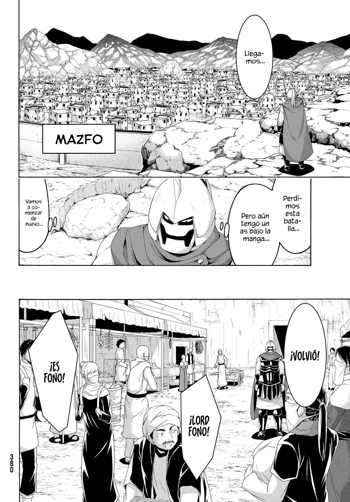 100-man no Inochi no Ue ni Ore wa Tatte Iru Capitulo 85 página 5