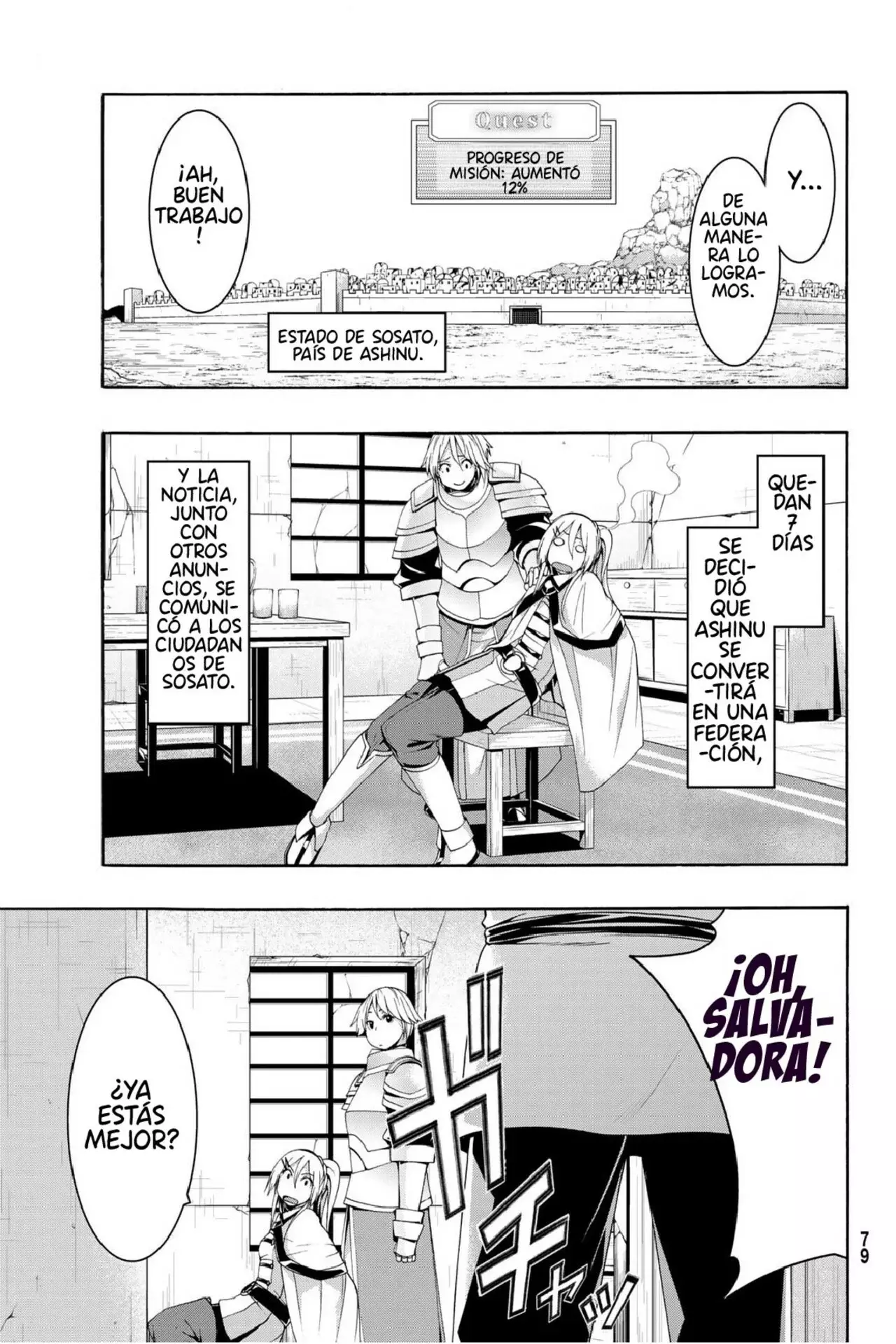 100-man no Inochi no Ue ni Ore wa Tatte Iru Capitulo 86.01 página 16