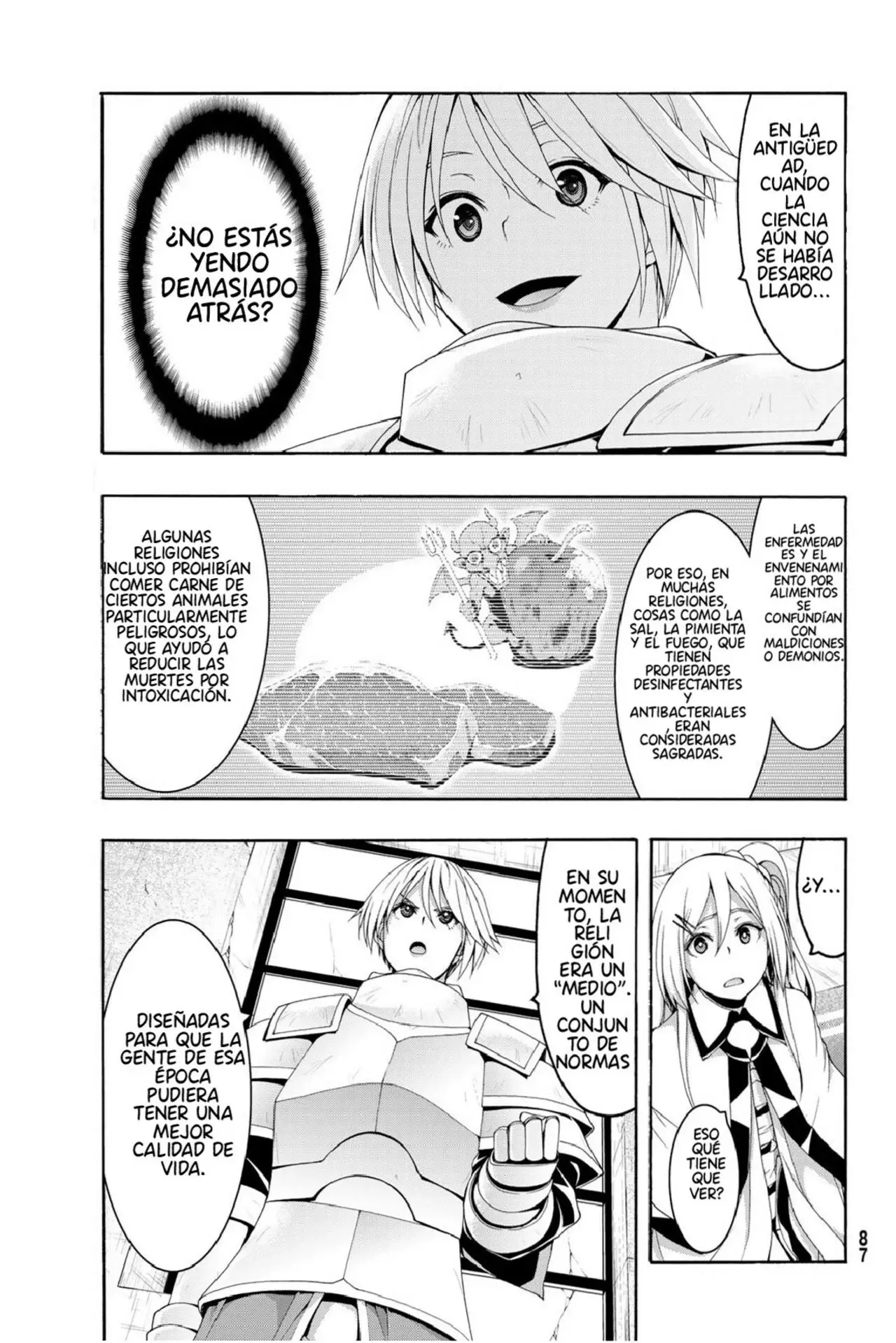 100-man no Inochi no Ue ni Ore wa Tatte Iru Capitulo 86.01 página 24