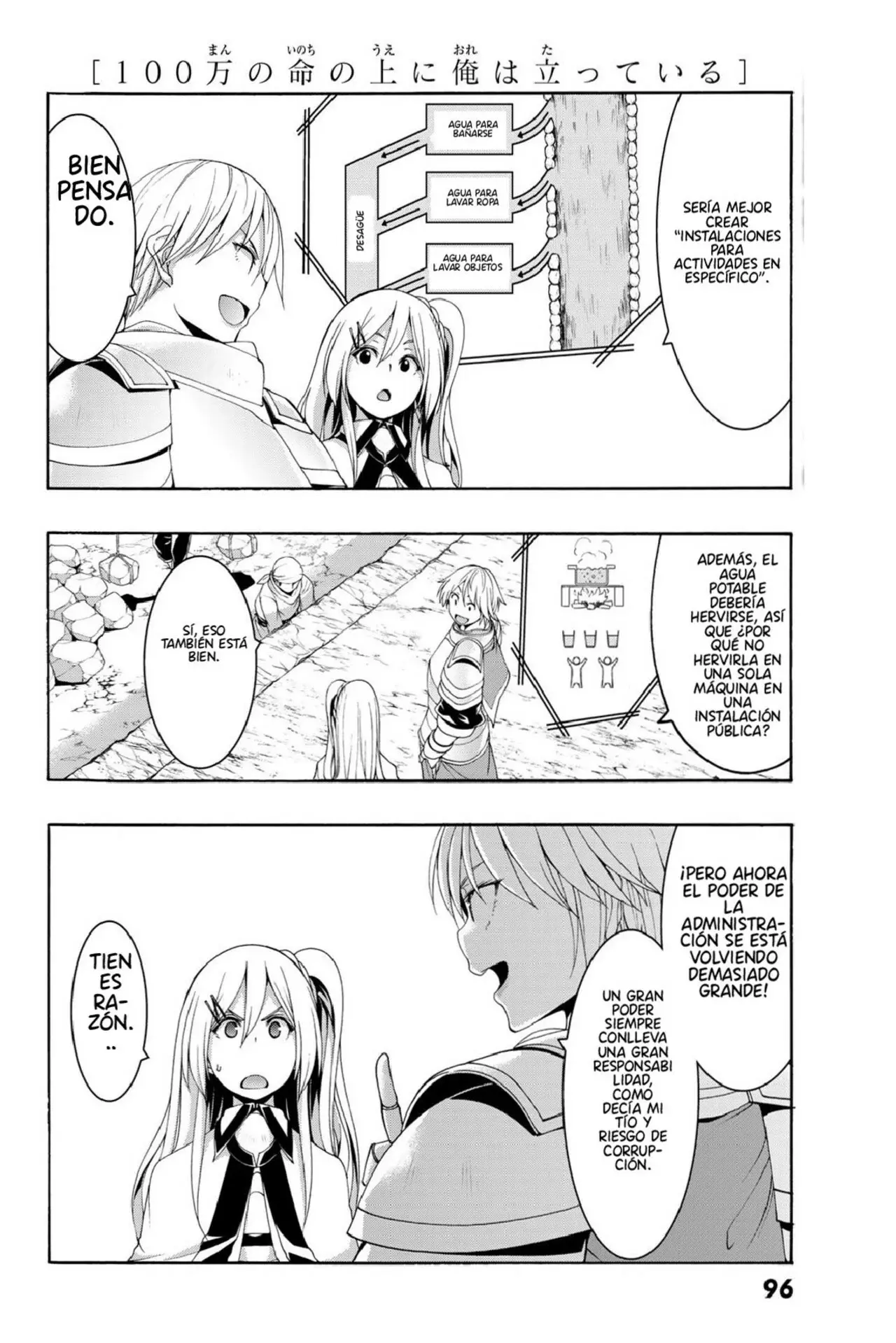 100-man no Inochi no Ue ni Ore wa Tatte Iru Capitulo 86.01 página 33