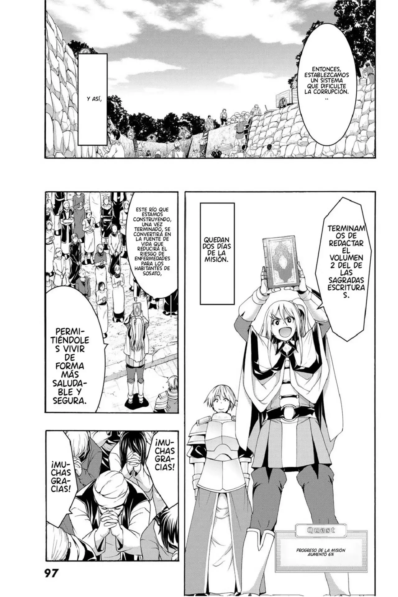 100-man no Inochi no Ue ni Ore wa Tatte Iru Capitulo 86.01 página 34
