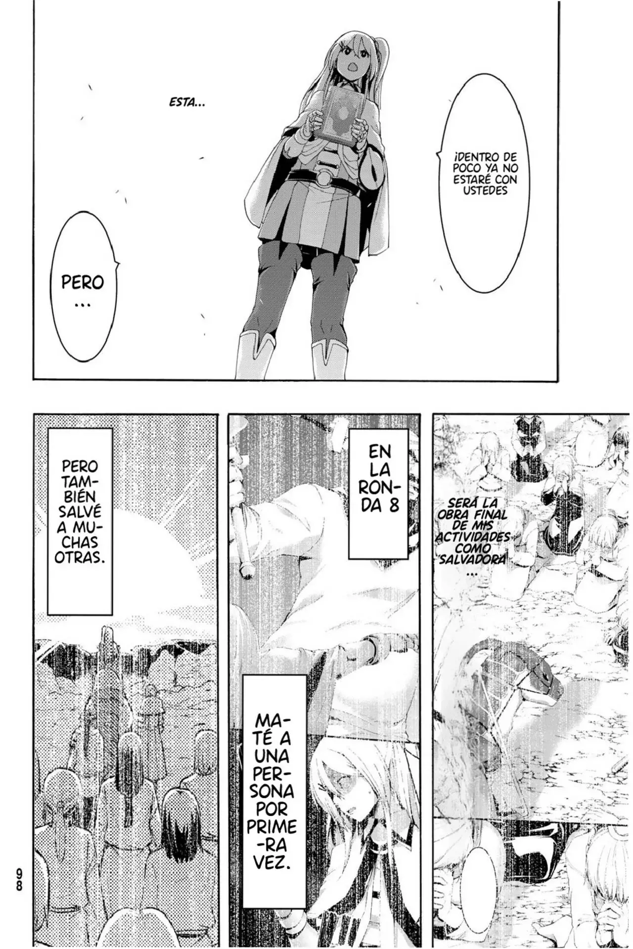100-man no Inochi no Ue ni Ore wa Tatte Iru Capitulo 86.01 página 35
