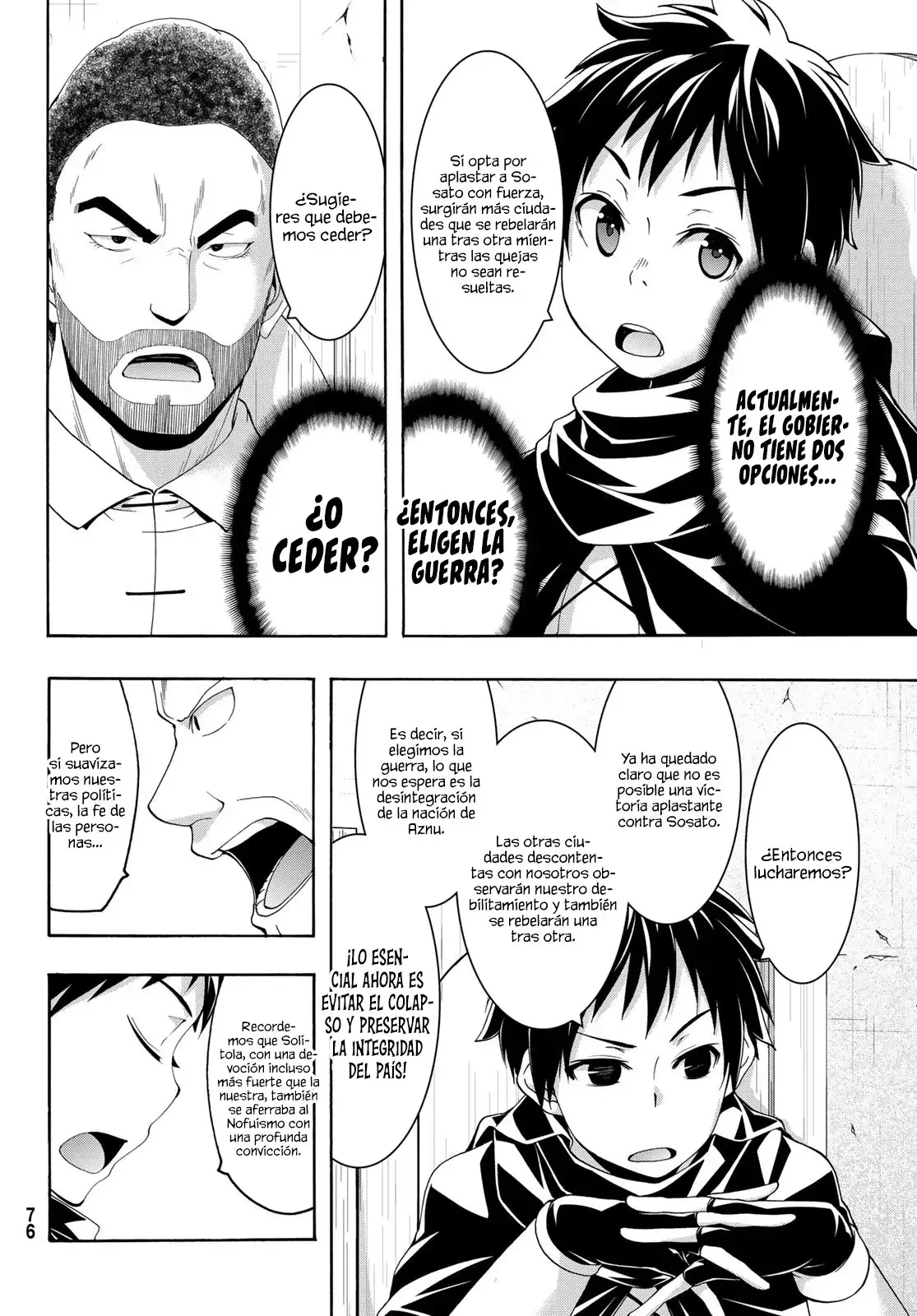 100-man no Inochi no Ue ni Ore wa Tatte Iru Capitulo 86: 86 página 14