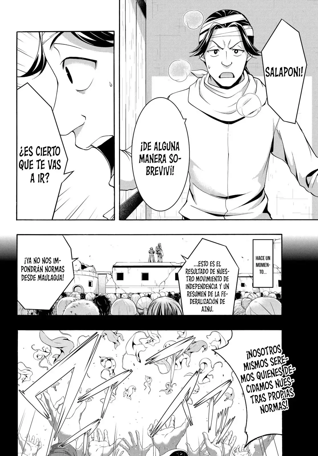 100-man no Inochi no Ue ni Ore wa Tatte Iru Capitulo 86: 86 página 18