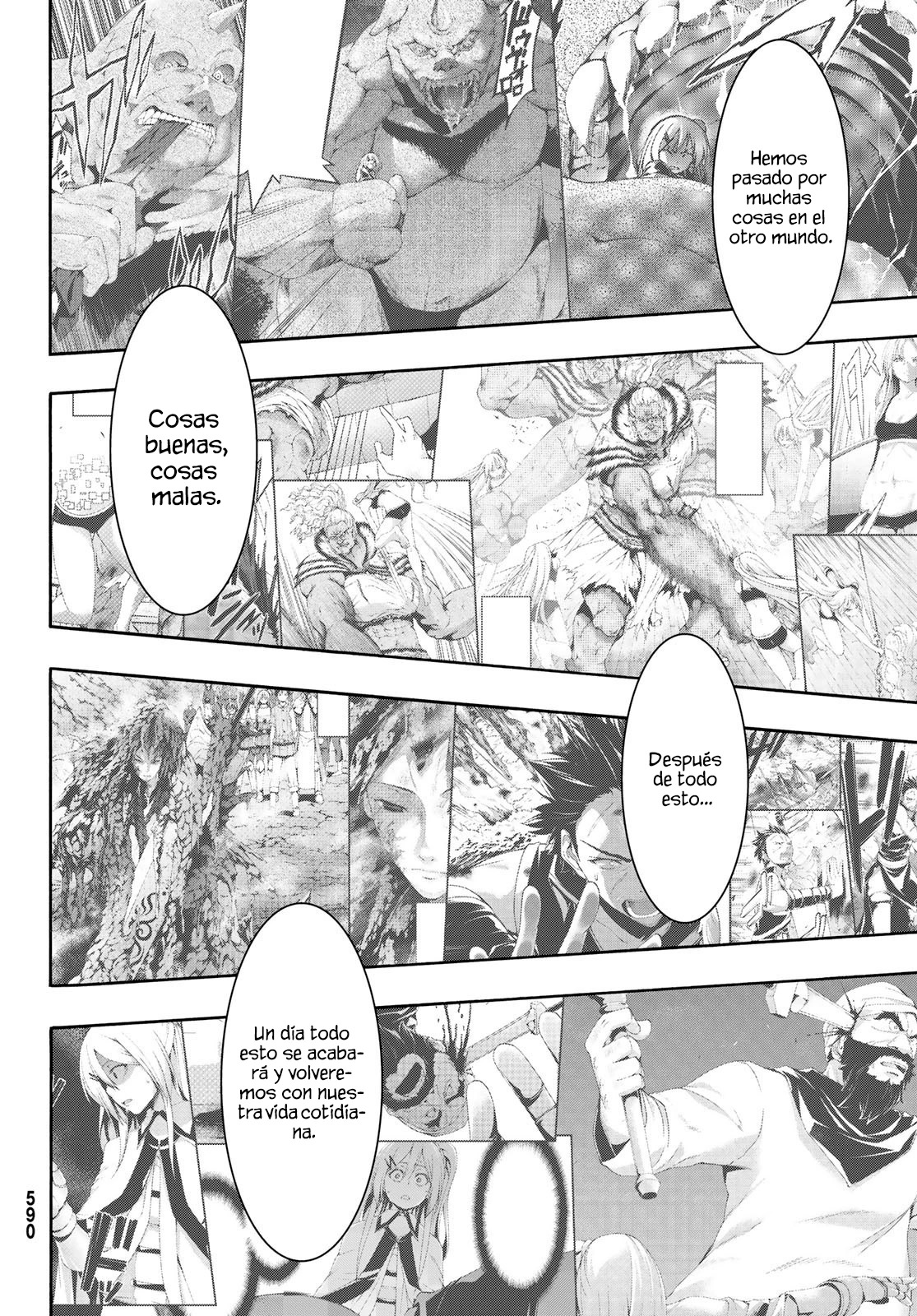 100-man no Inochi no Ue ni Ore wa Tatte Iru Capitulo 89 página 13
