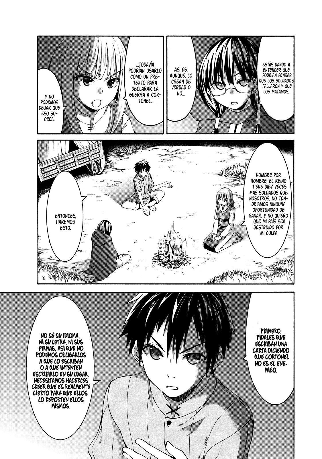 100-man no Inochi no Ue ni Ore wa Tatte Iru Capitulo 9 página 24