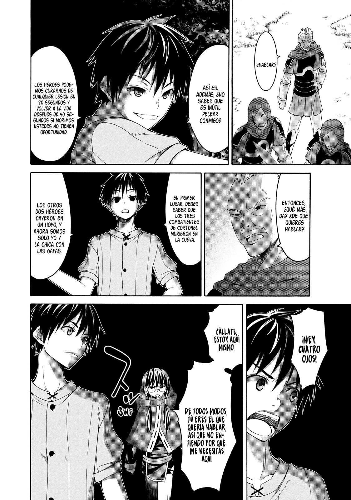 100-man no Inochi no Ue ni Ore wa Tatte Iru Capitulo 9 página 31