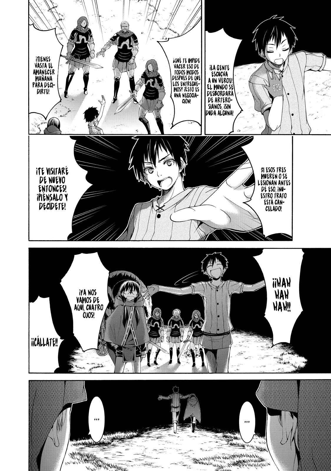 100-man no Inochi no Ue ni Ore wa Tatte Iru Capitulo 9 página 33