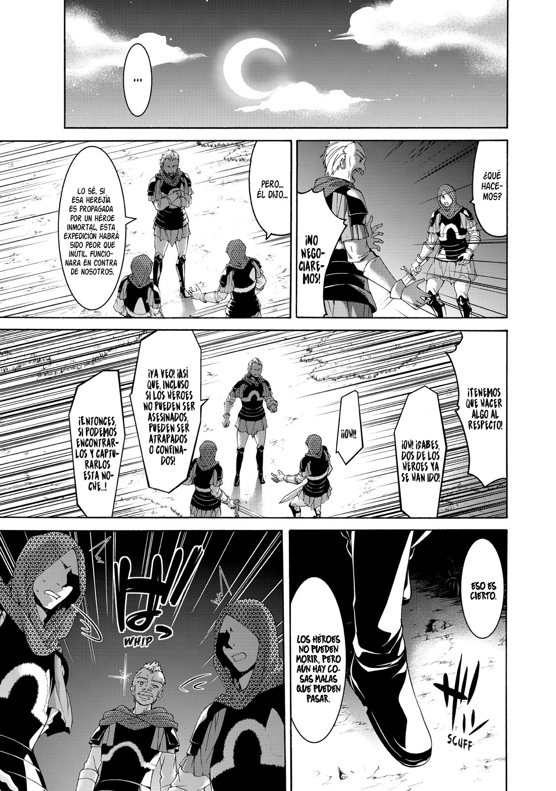 100-man no Inochi no Ue ni Ore wa Tatte Iru Capitulo 9 página 34
